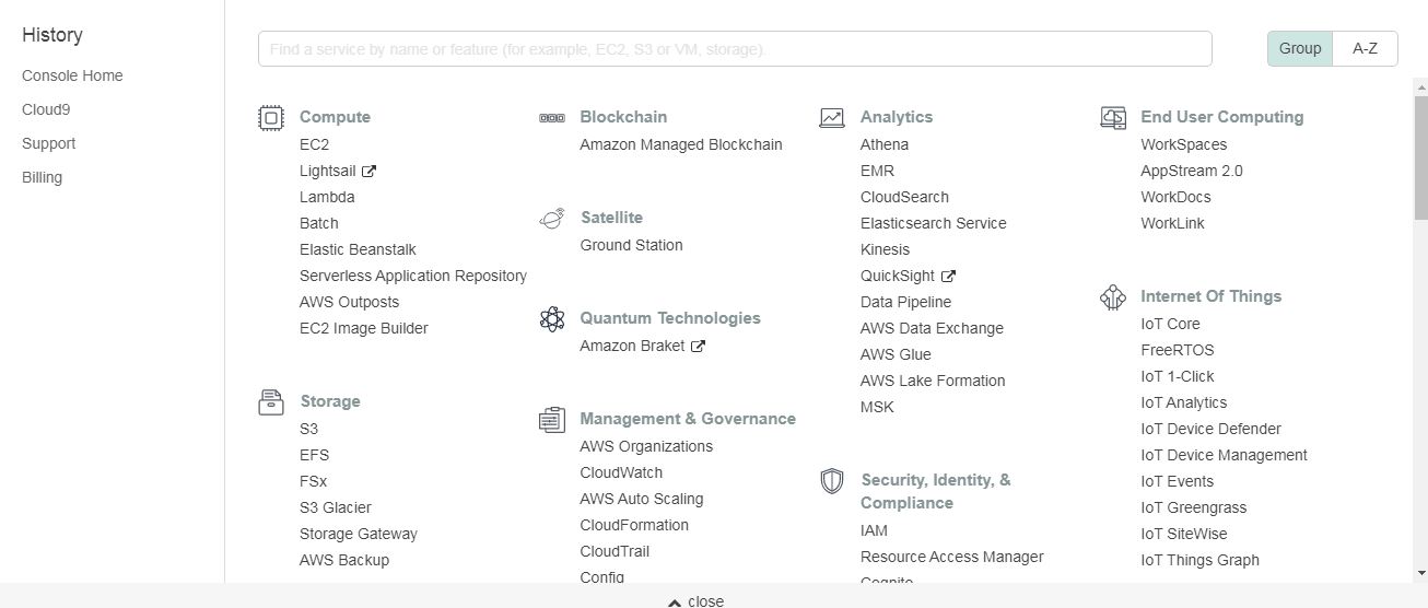 AWS Console