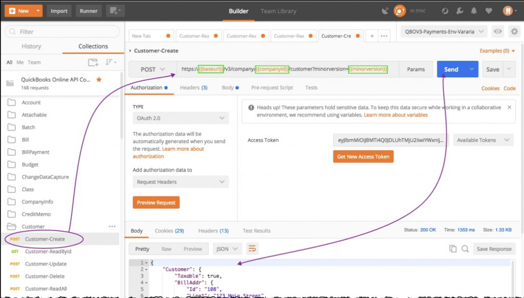 Postman Interface