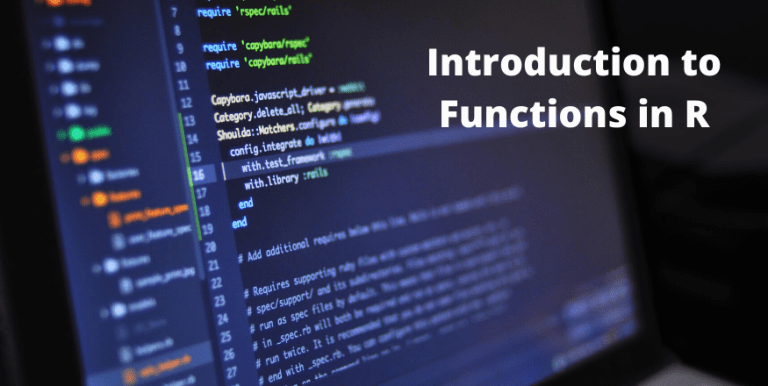 Introduction to Functions in R Programming | MindsMapped