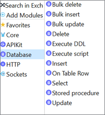 Modules - Database Module