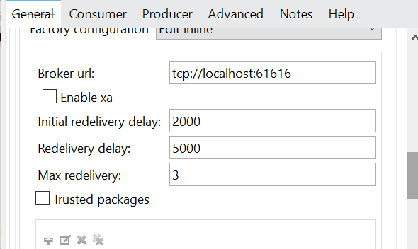 Redelivery Configuration in JMS Config