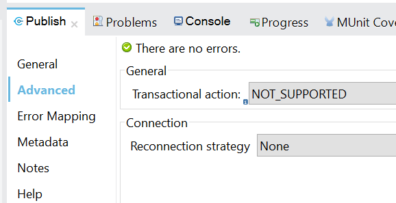 Transactional Action - Not Supported by Event Processor