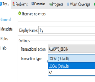 Configure Transaction Types